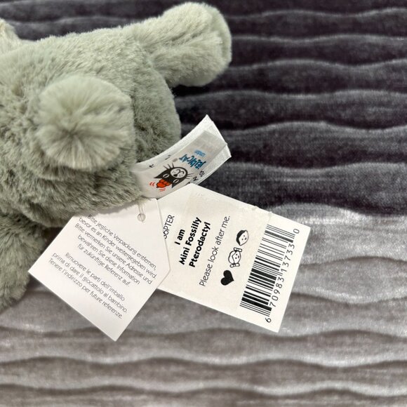 RARE Jellycat Mini Fossilly Pterodactyl BNWT - Picture 4 of 4